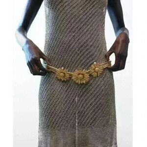 🔥🔥ZARA Flower daisy belt